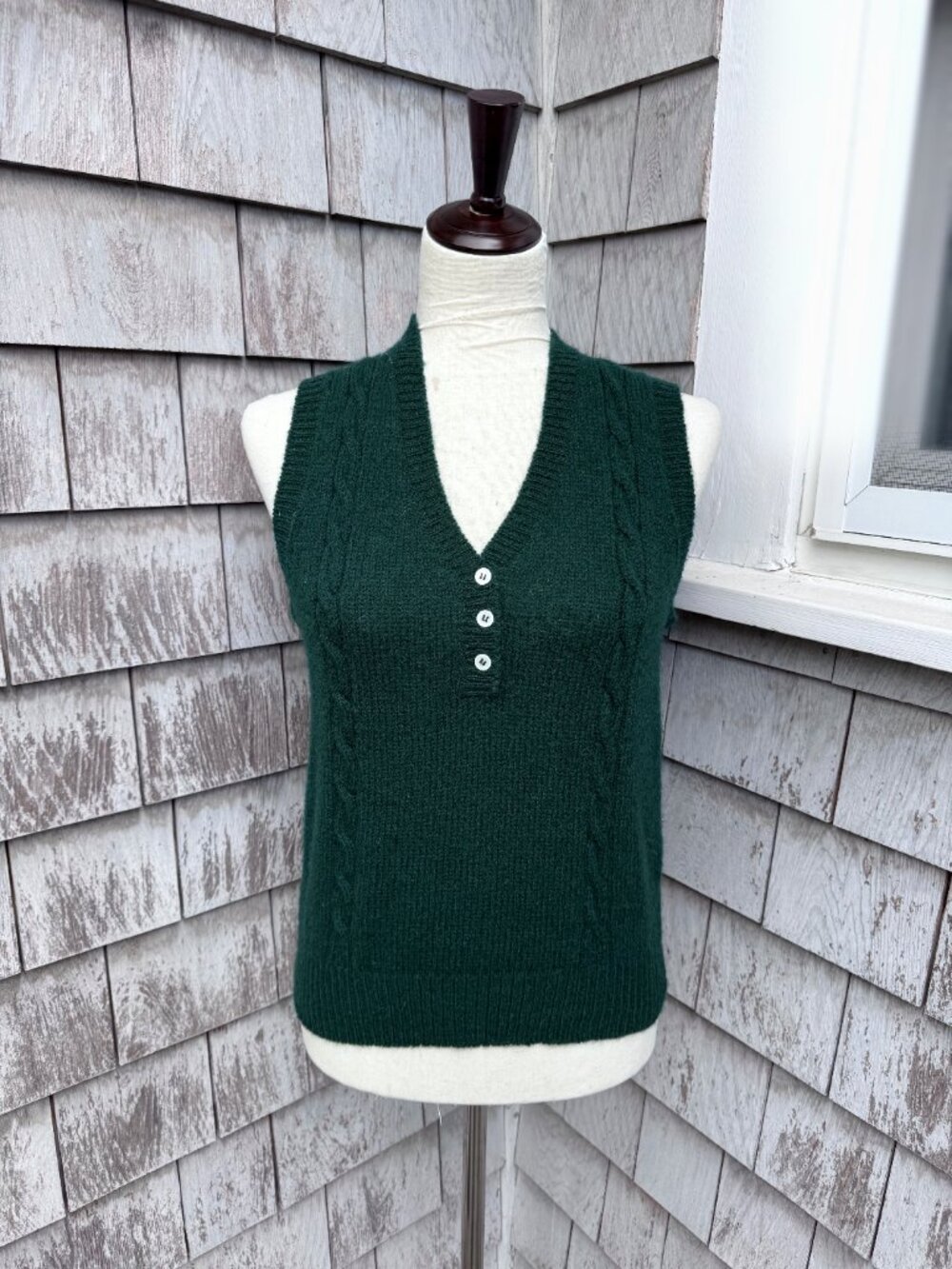 L.L. Bean Vintage Shetland Wool Sweater Vest